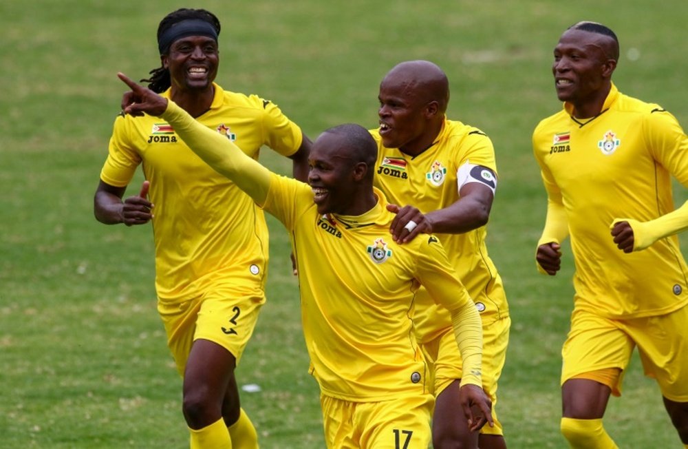 Zimbabwe won the COSAFA against Zambia. AFP