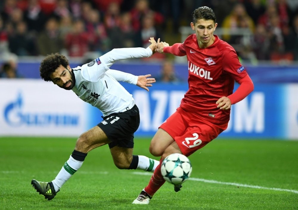 Kutepov played through the pain of the foot injury, and has been praised for his perseverance. AFP