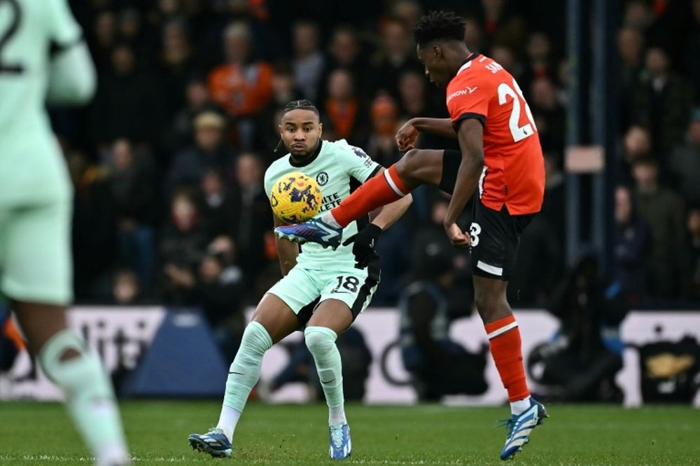 Christopher Nkunku has stepped up his recovery from a hip injury. AFP