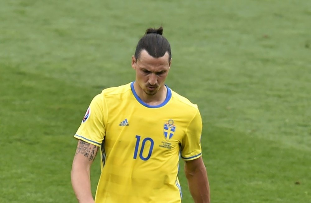 Ibrahimovic will not go to the World Cup. AFP