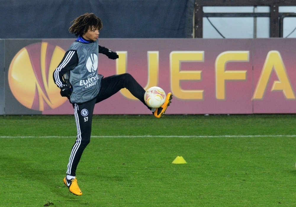 Chelseas Nathan Ake, pictured on February 13, 2013, will spend the season on loan at Watford