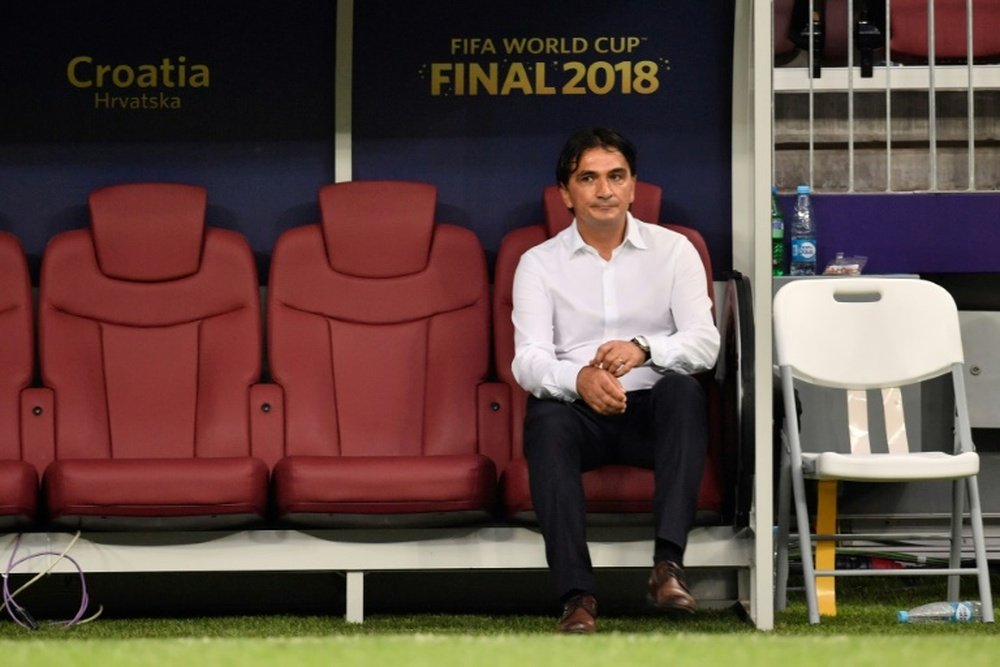 Dalic said his side ran out of luck. AFP