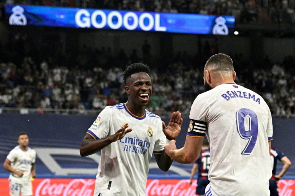 Benzema believes Vinicius should have won the Ballon d'Or 2024. AFP