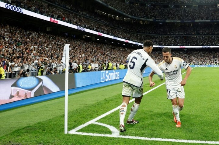 Lucas está cerca de renovar con el Madrid. AFP