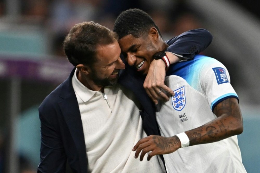 Rashford's relationship with Southgate in jeopardy? AFP
