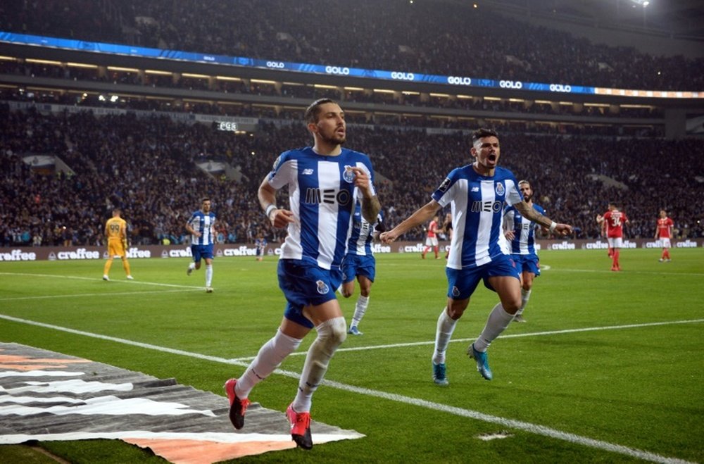 Porto pode ser campeão pela 29ª vez nesta terça-feira. AFP