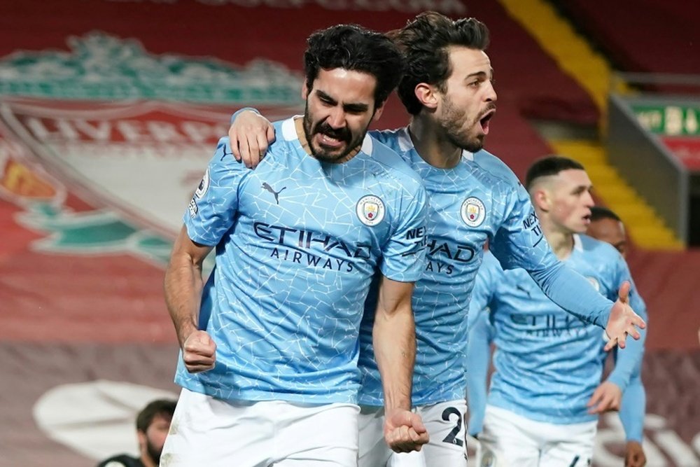 Ilkay Gundogan é protagonista da ótima fase do Manchester City. AFP