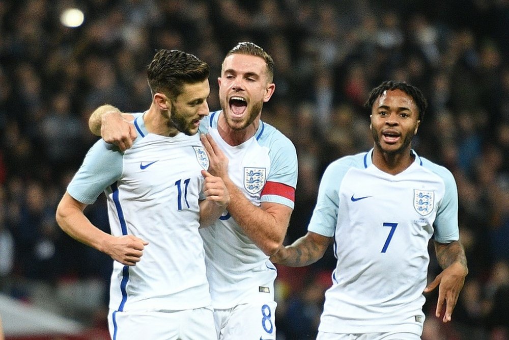 Henderson will remain England captain for Monday's crucial World Cup qualifier. AFP