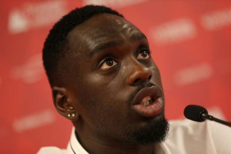Leeds sign forward Jean-Kevin Augustin to boost promotion push. AFP