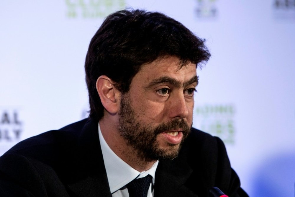 Andrea Agnelli is accused of selling tickets later resold for a huge profit. AFP