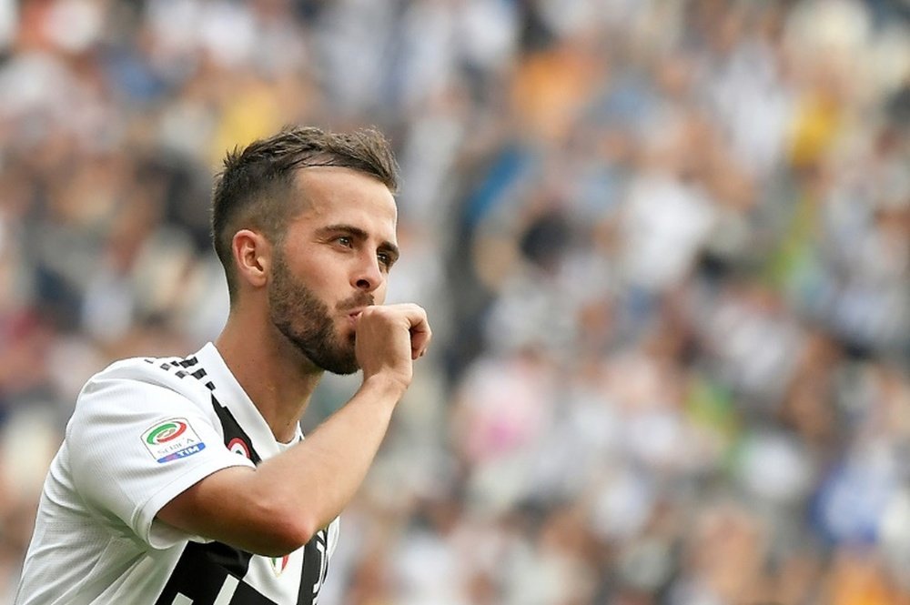 Real Madrid are considering a move for Miralem Pjanic. AFP
