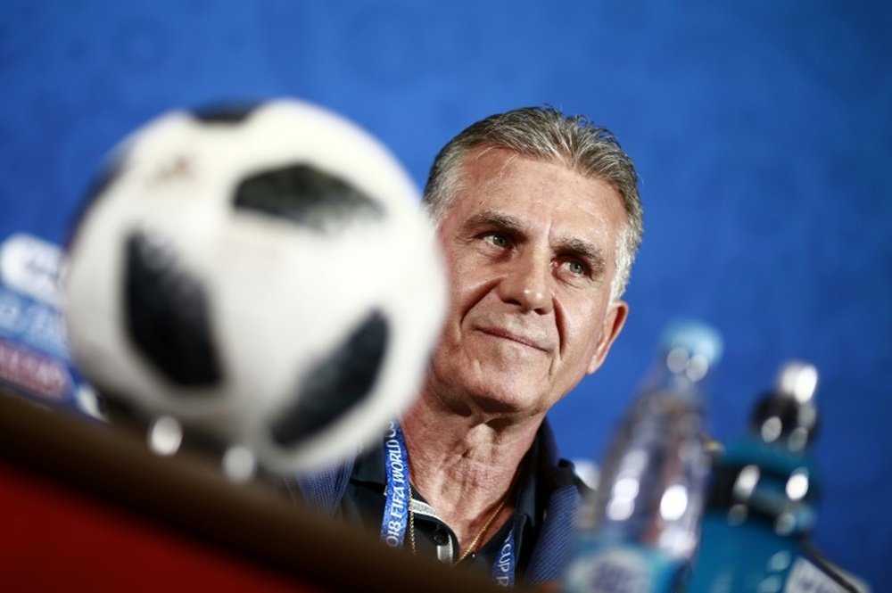 Queiroz was in defiant mood pre-match. AFP