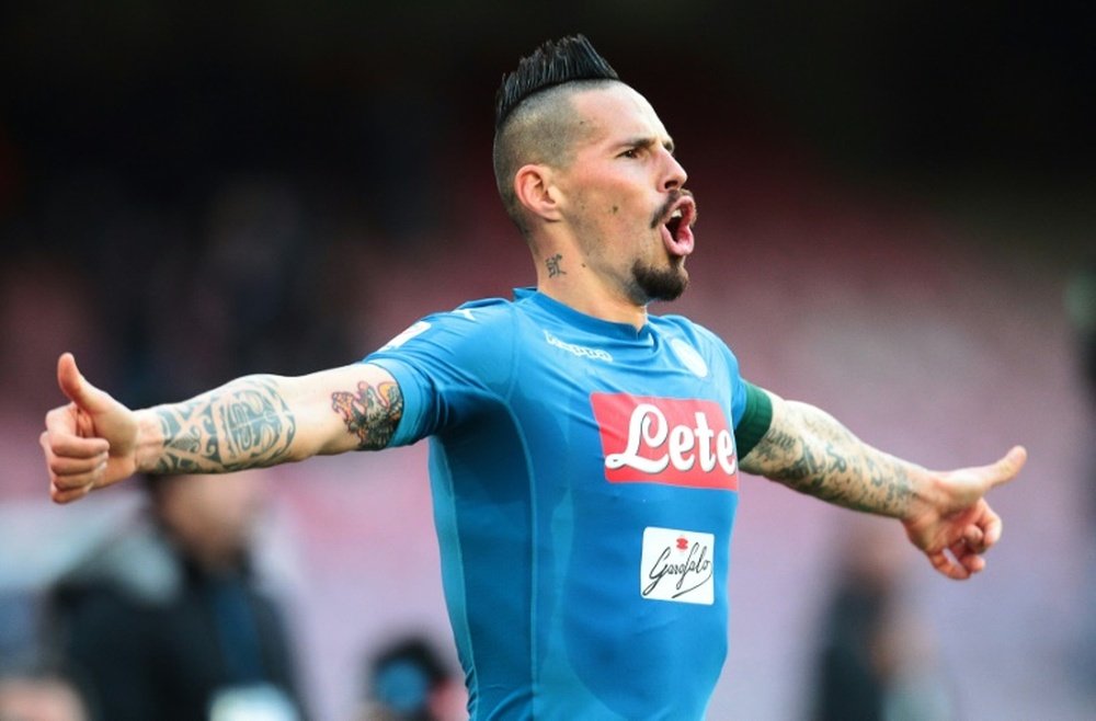Napoli will top Serie A at Christmas. AFP