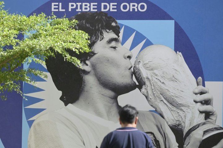 Argentina pay tribute to Maradona on anniversary of death