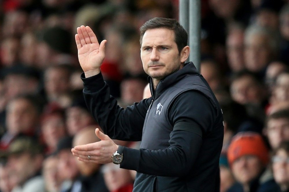 El Derby County concede permiso al Chelsea para negociar por Lampard. AFP