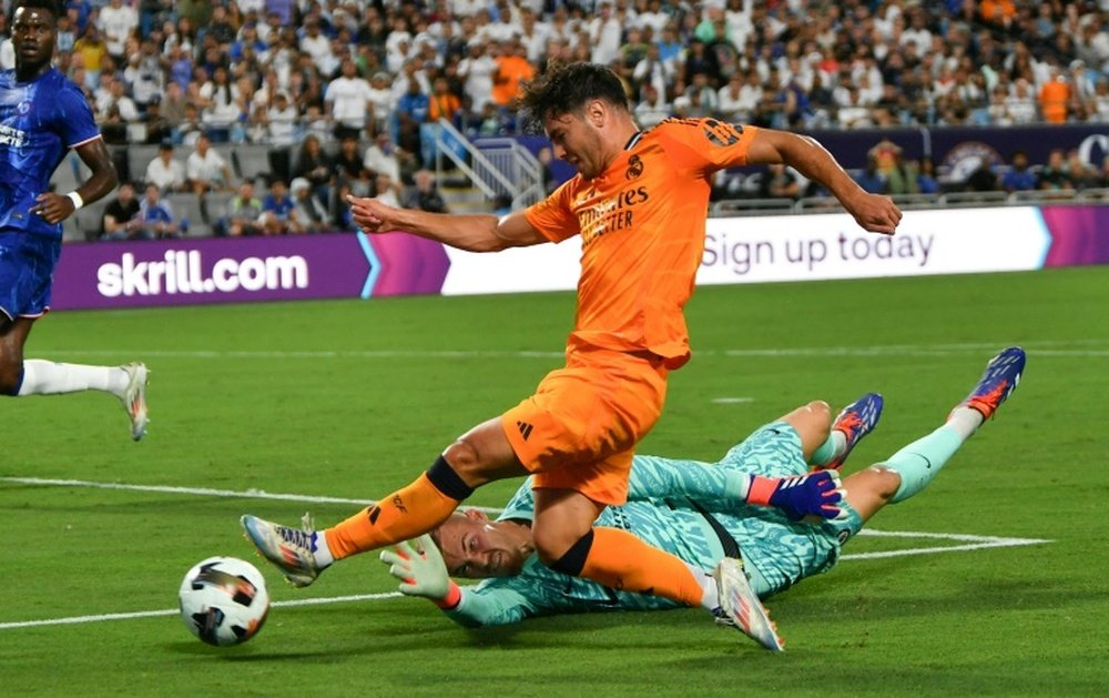 Brahim is at Ancelotti's disposal to help the team in any role. EFE