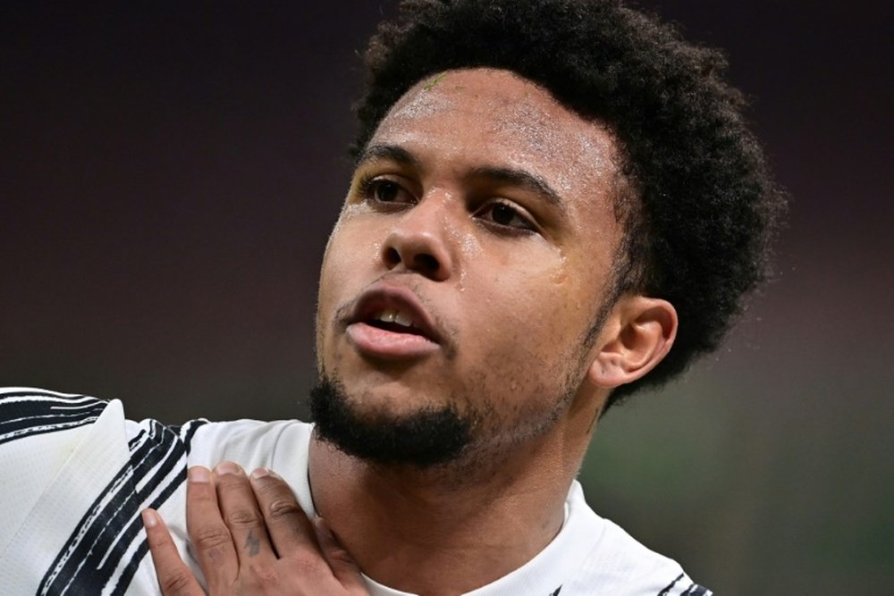 West Ham have got their eyes on Weston McKennie. AFP