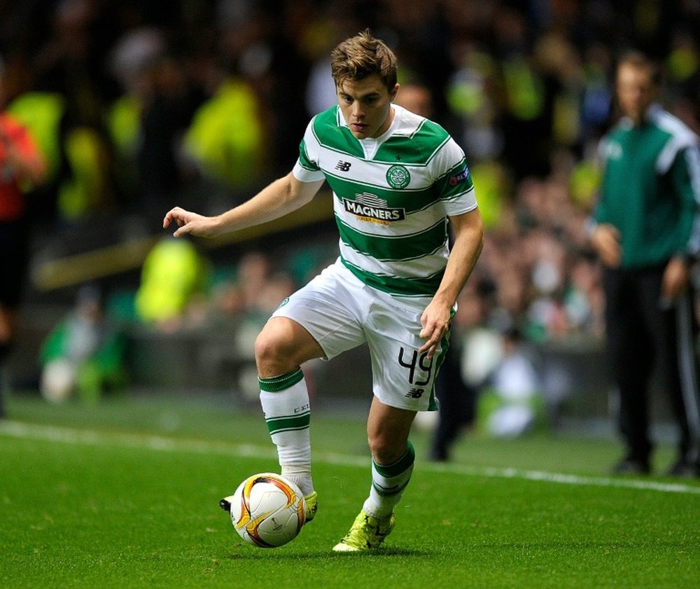 James Forrest has been called-up to the latest Scotland squad. AFP