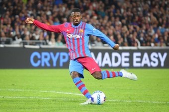 Sin nueva oferta sobre la mesa: Dembélé rechaza renovar con el Barça. AFP