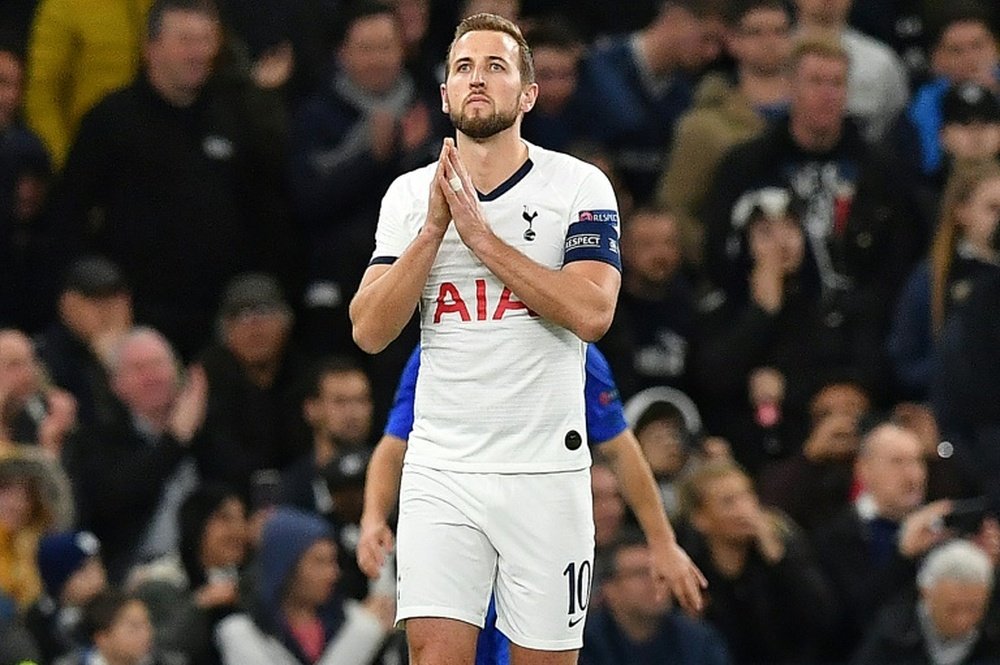 El Tottenham se juega el futuro de Kane en dos meses. AFP