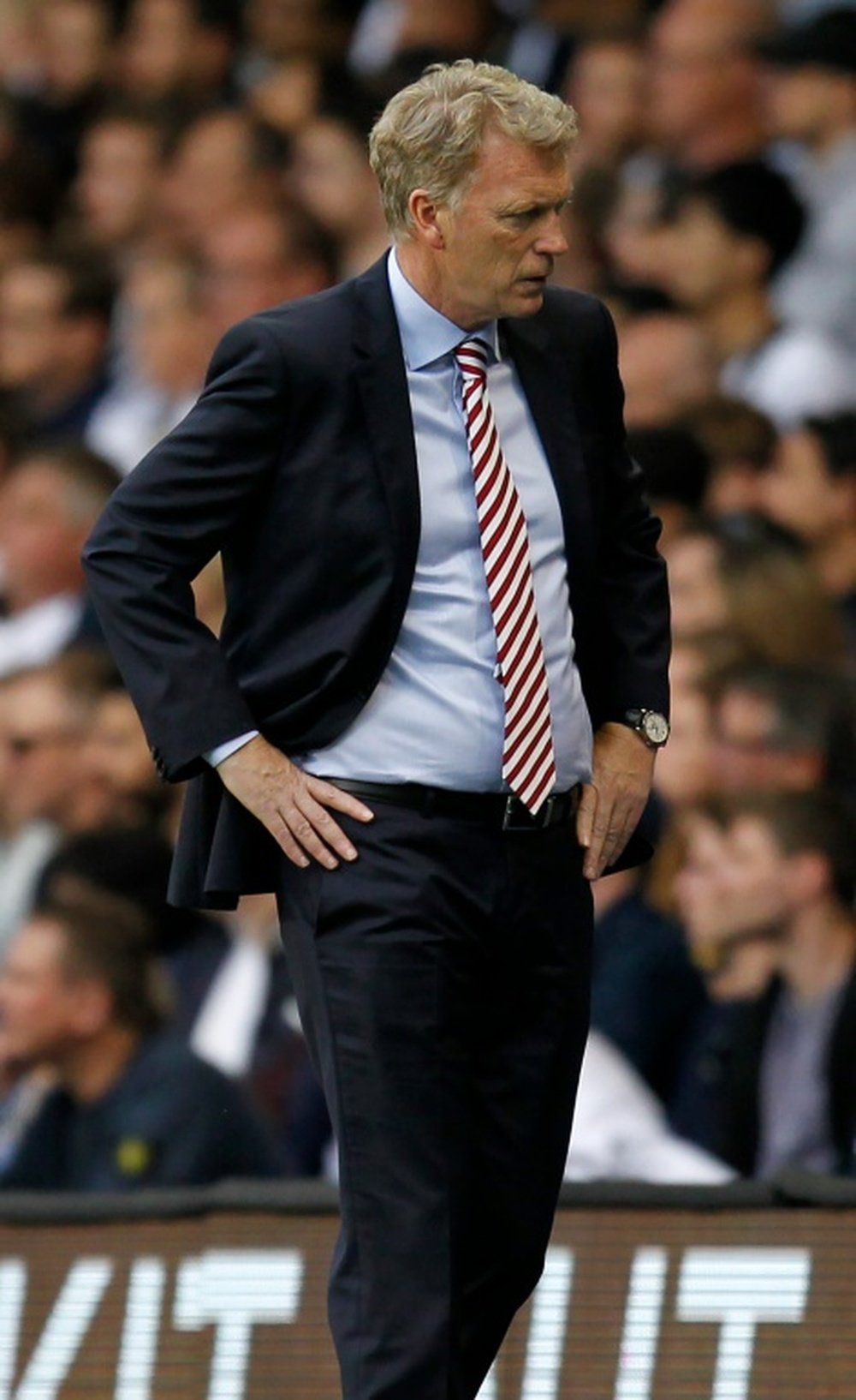 Moyes is yet to win a Premier League game with Sunderland. AFP