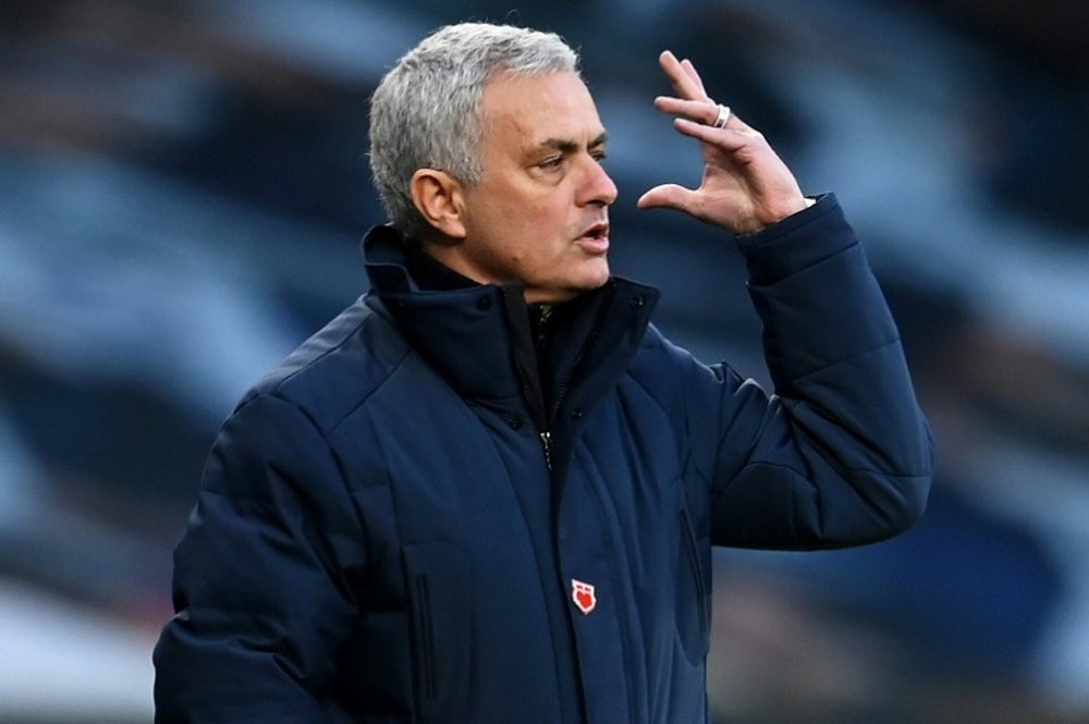 Mourinho was disappointed in the player. AFP