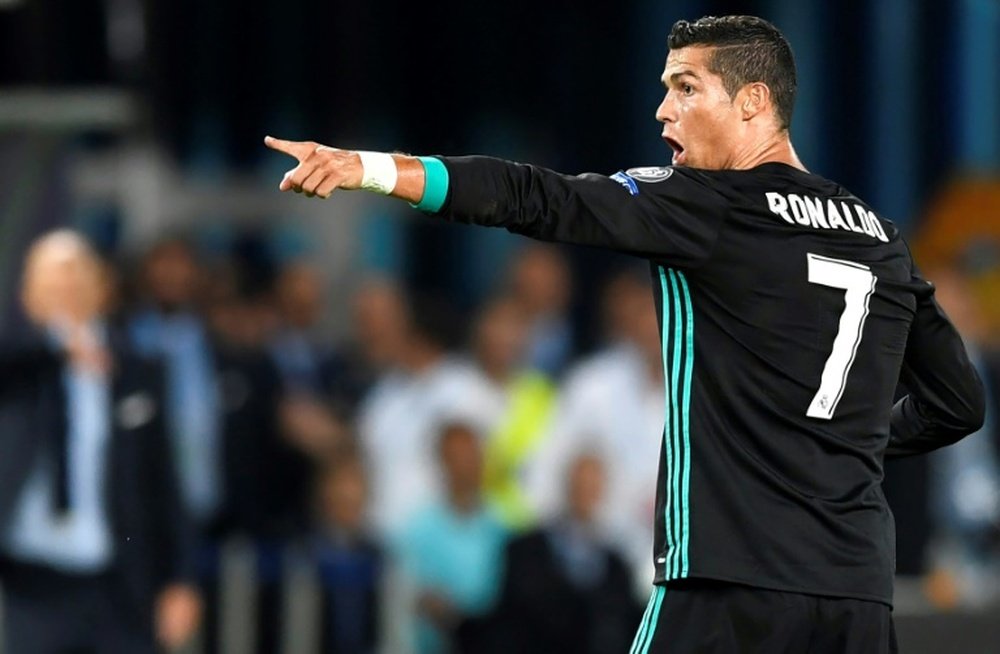 Cristiano Ronaldo est sanctionné 5 matches. AFP