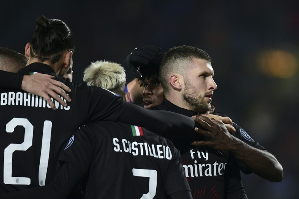 Milan want Rebic on a permanent deal. AFP