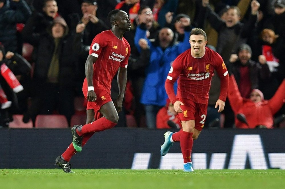 Mané is all good. AFP