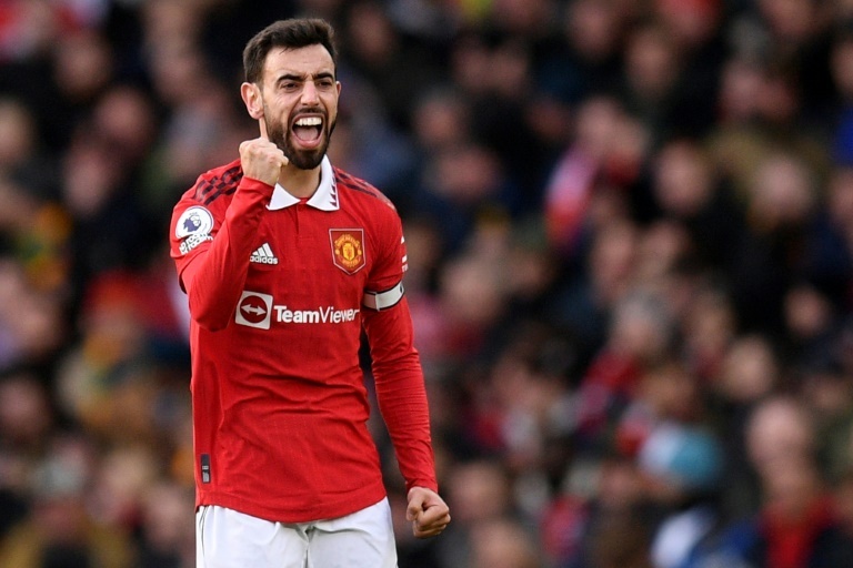 Man Utd Praise Striker Bruno Fernandes On Social Media