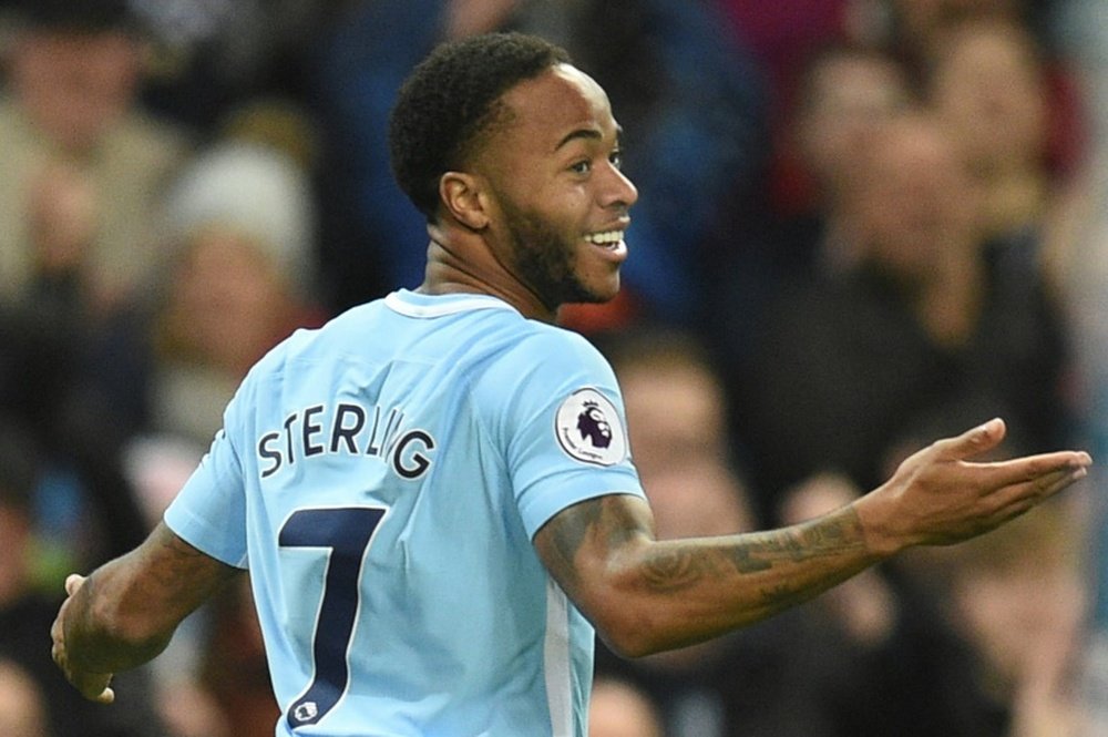Sterling hasn't renewed his contract at City yet. AFP