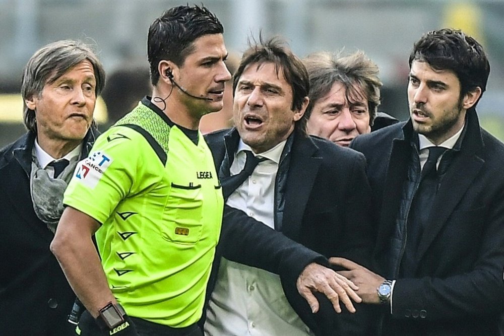La mayúscula 'rajada' de Conte por la derrota del Inter ¡y contra Lautaro! AFP