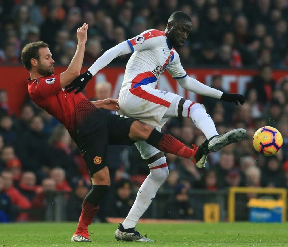 Palace frustrated Man United. AFP
