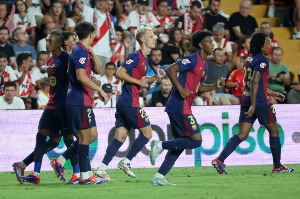 Barcelona want to reinforce their right-back. AFP