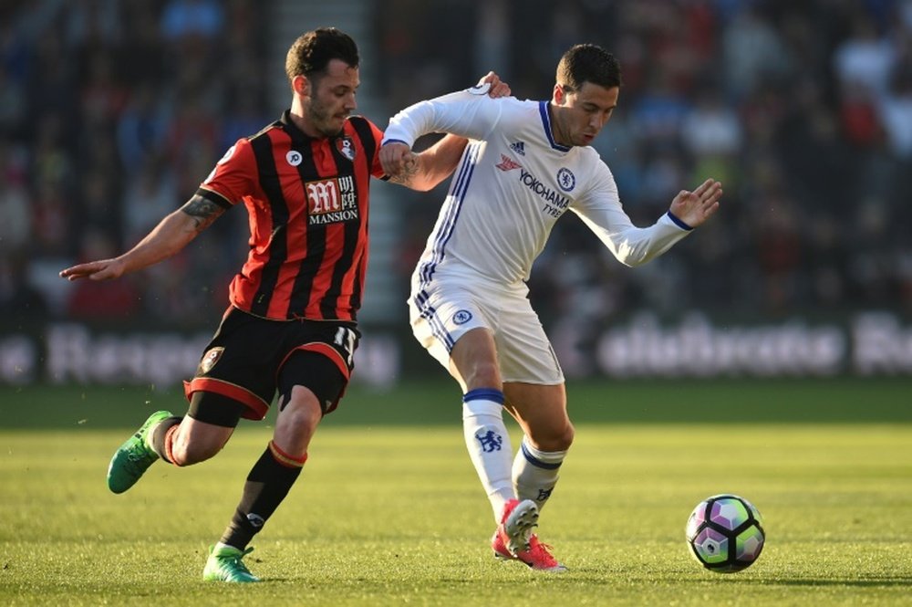 Chelsea reçoit Bournemouth. AFP