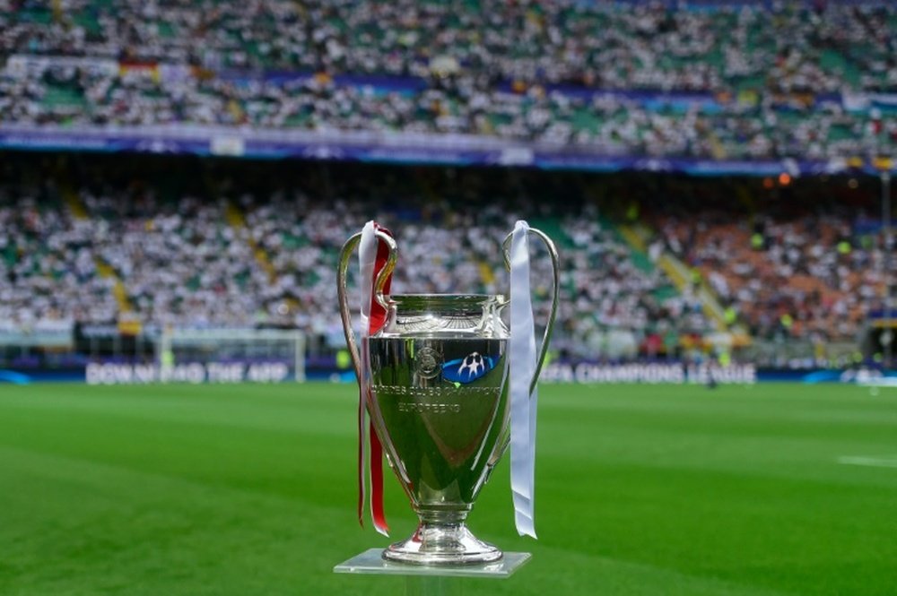 Could an English side claim the champions League trophy at the end of the season? AFP
