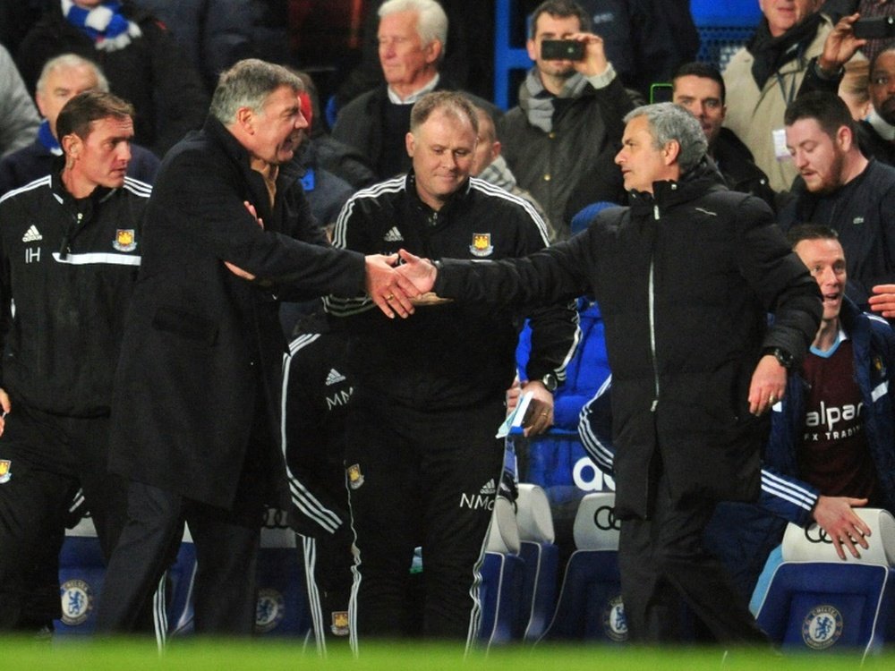 Allardyce backs Mourinho over 'lack of help'. AFP