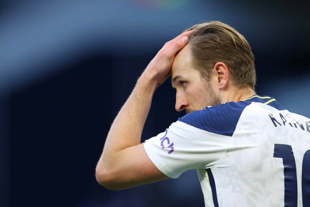 Kane se perdería por la cuarentena... ¡el Tottenham-Manchester City! AFP