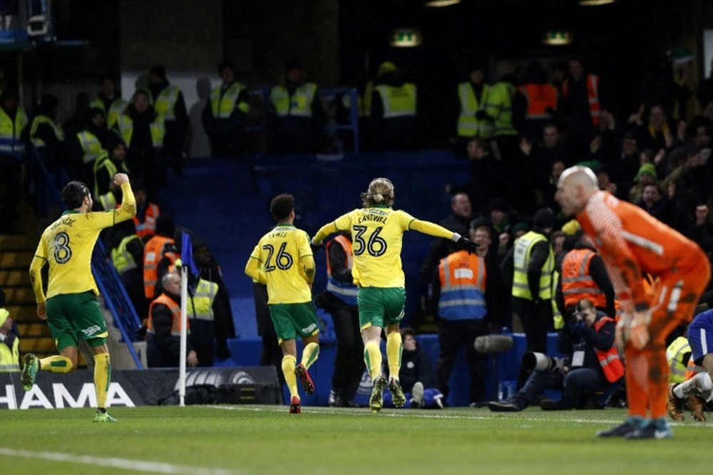 Norwich are to return to the Premier League. AFP