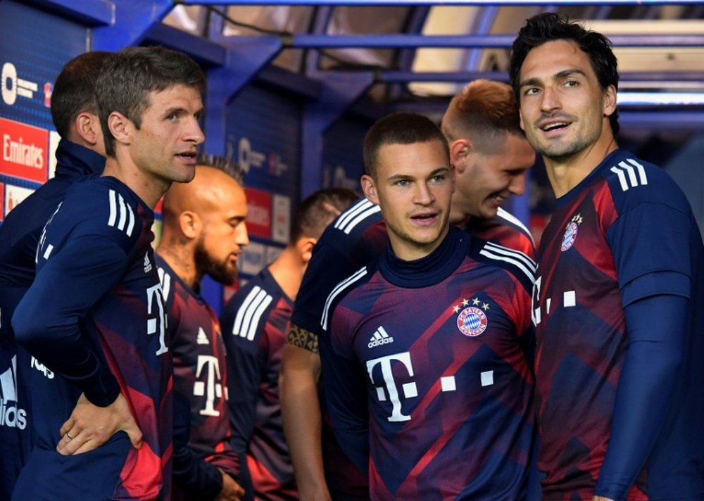 Bayern wait on Mueller for Leipzig double-header. AFP