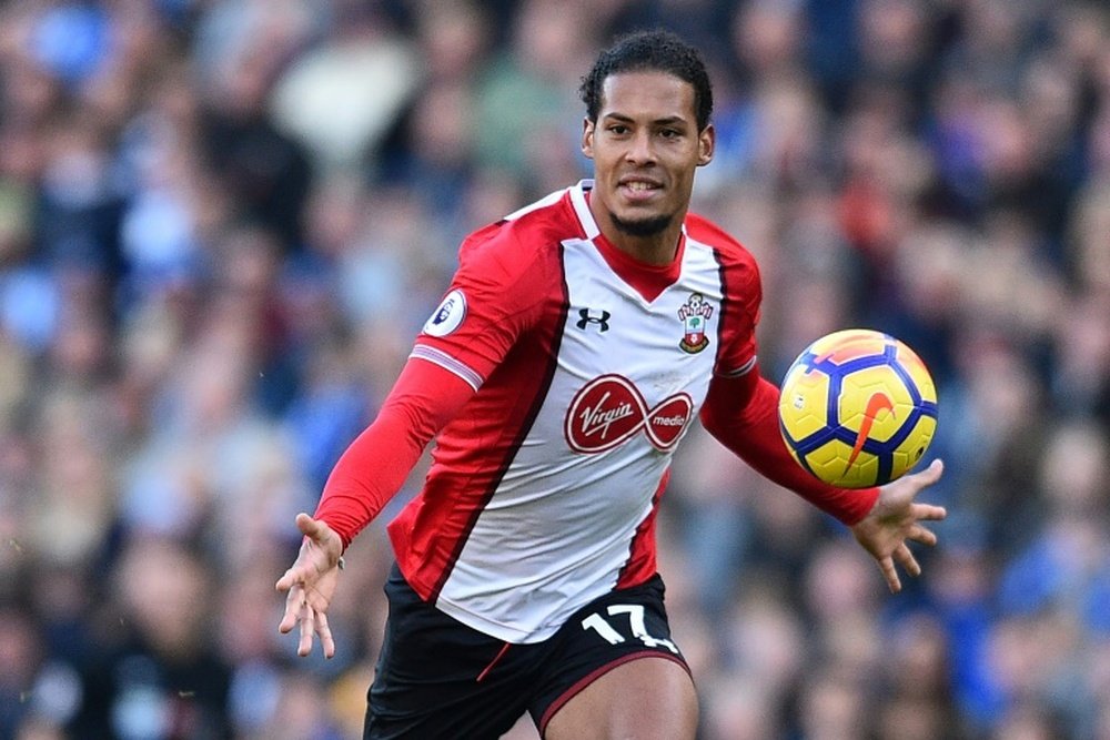 Van Dijk rêve de devenir comme son idole. AFP