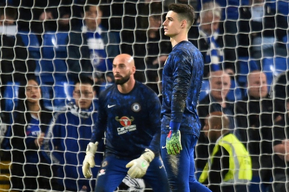 Kepa, al banquillo; Willy, titular. AFP