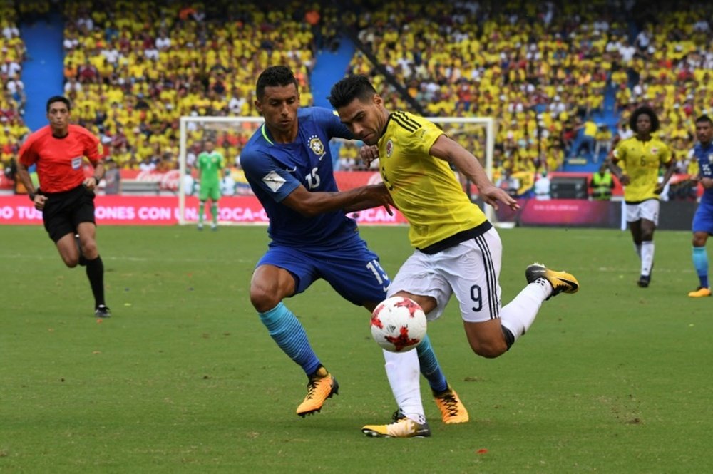 Falcao strikes as Colombia snatch Brazil draw