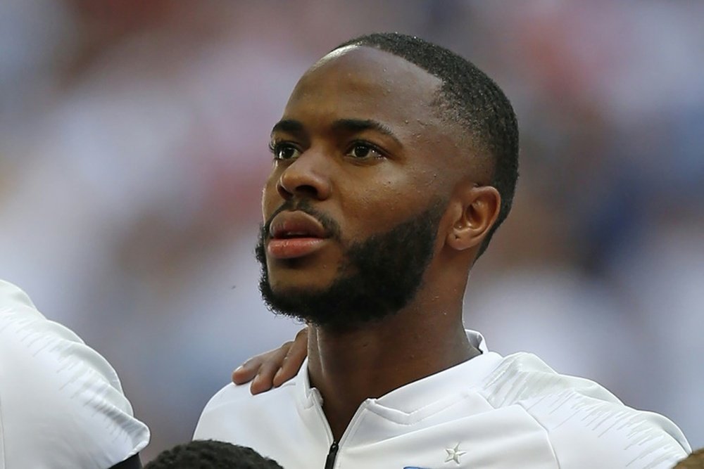 Sterling credits his mother with his part of his success. AFP