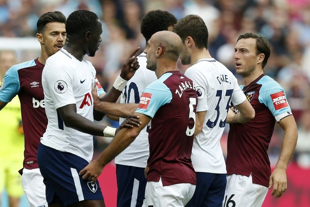 Tottenham e West Ham empataram em 1-1. AFP