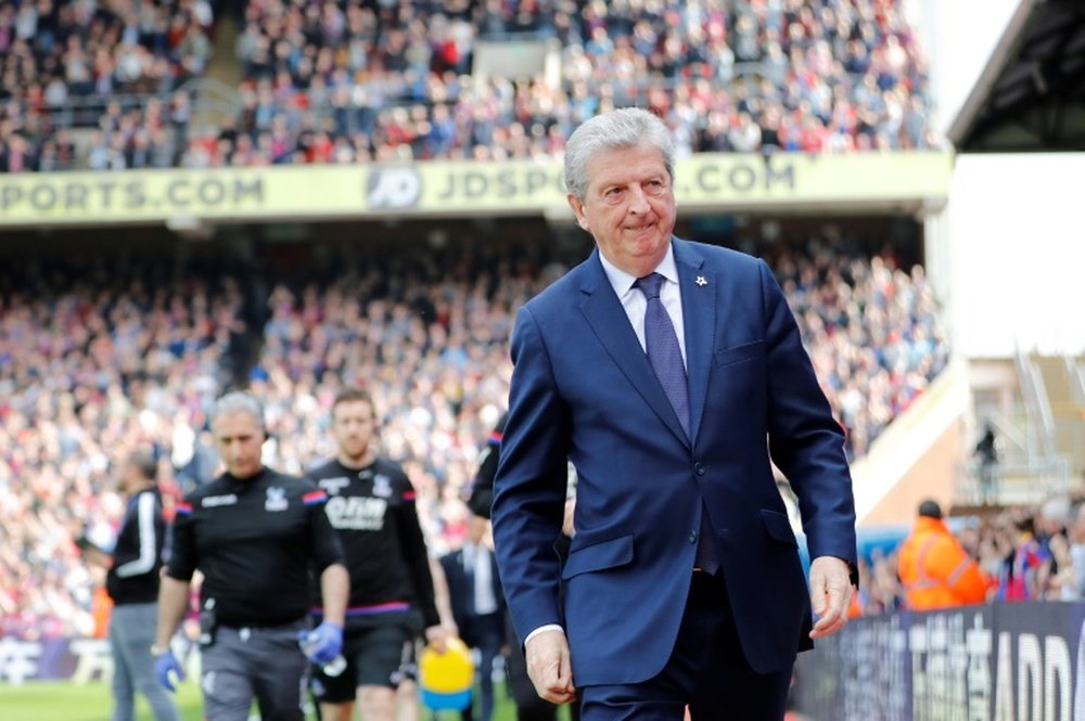 Hodgson supported Palace as a boy. AFP