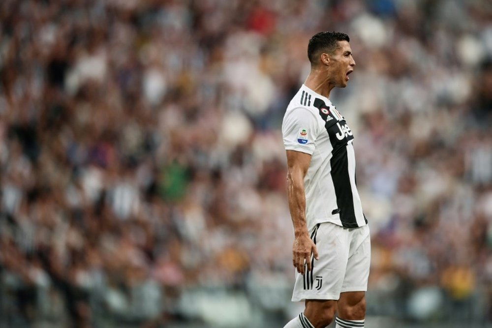 Cristiano Ronaldo et son salaire incroyable. AFP