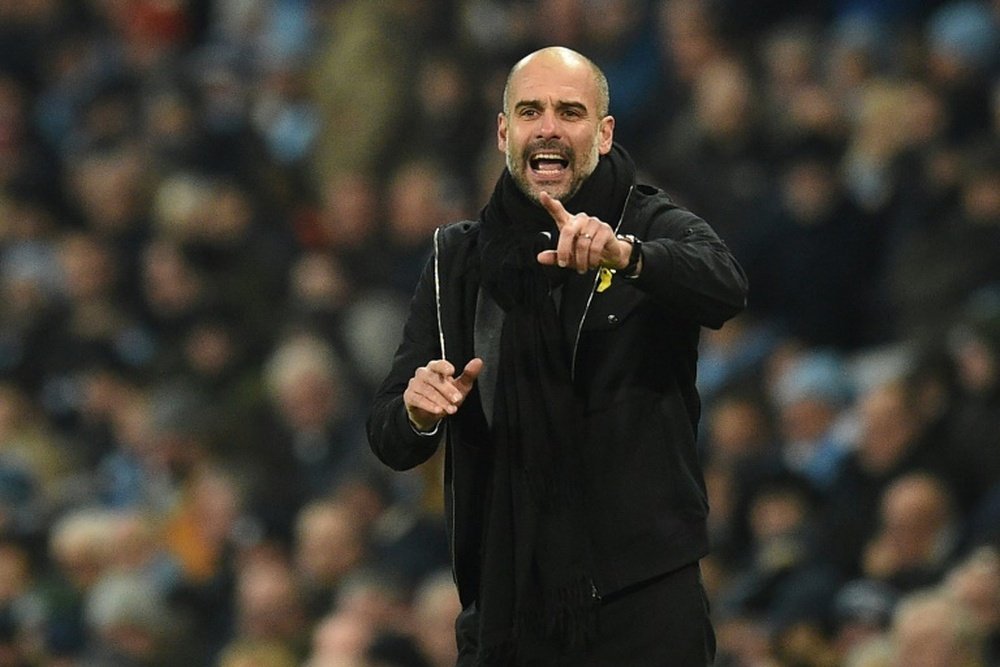 Guardiola aposta num dos seus jogadores. AFP