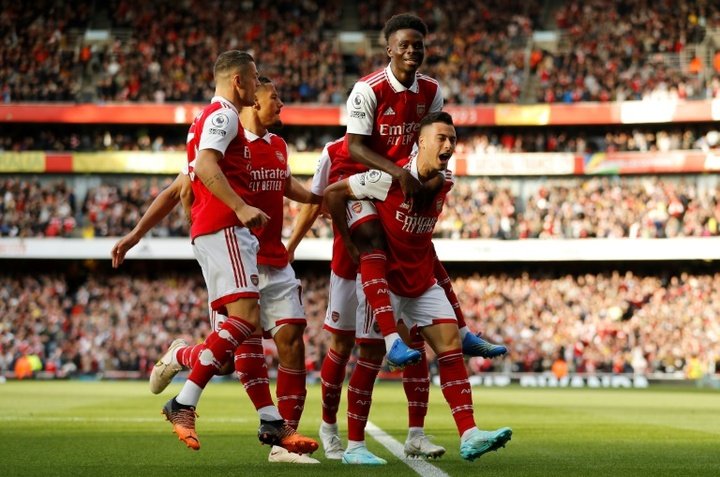 La triple renovación del Arsenal: Martinelli, Saka y Saliba, 'in that order'