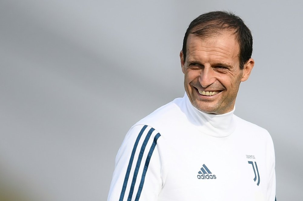Allegri satisfied with draw v Barca. AFP